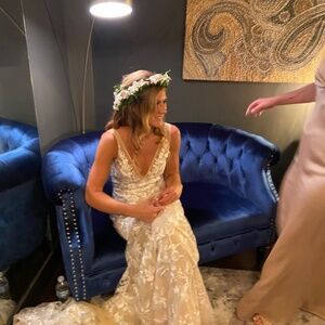 Made With Love ME6006 Ivory-Nude Size 8 Bridal Gown